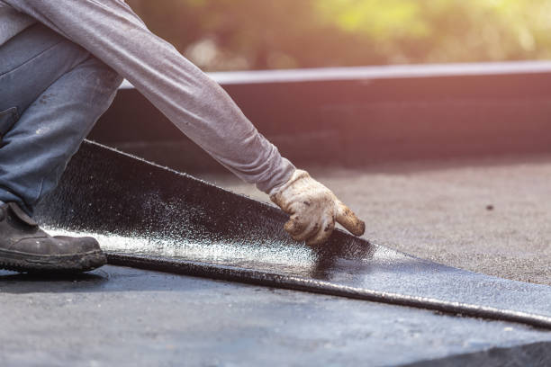 Professional Waterproofing technician working in Centerville, TN